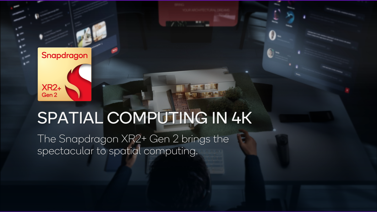 Qualcomm’s improved Snapdragon XR2+ chip for VR headsets will debut at CES 2024