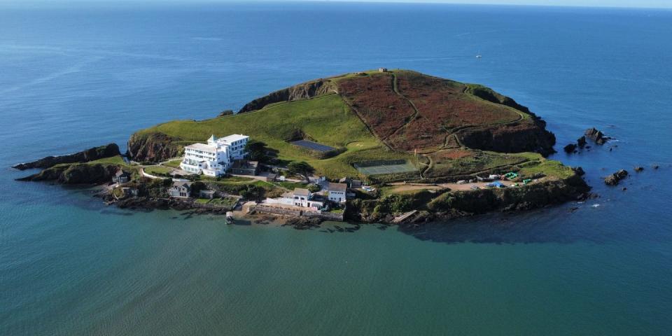 island and hotel that inspired agatha christie now for sale