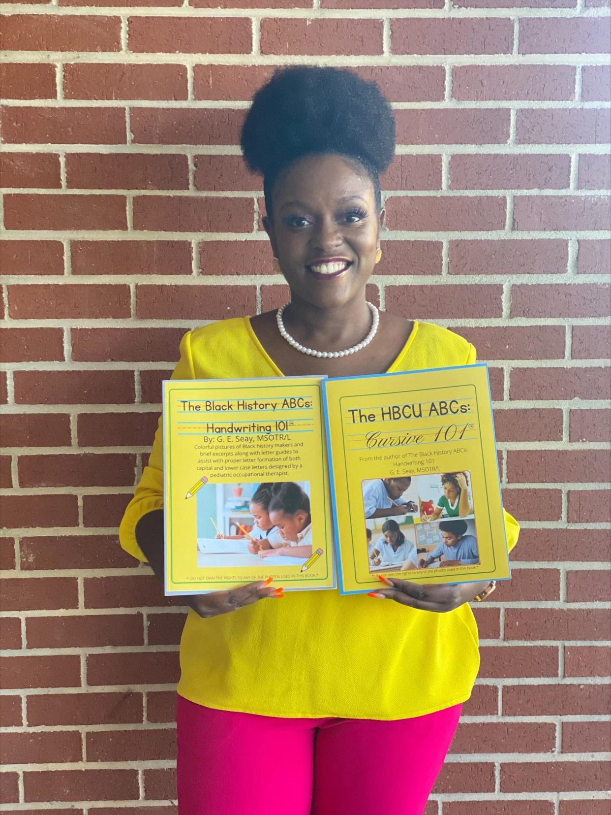 Ebony Seay, a Florida A&M University graduate and occupational therapist, has published two books for children.