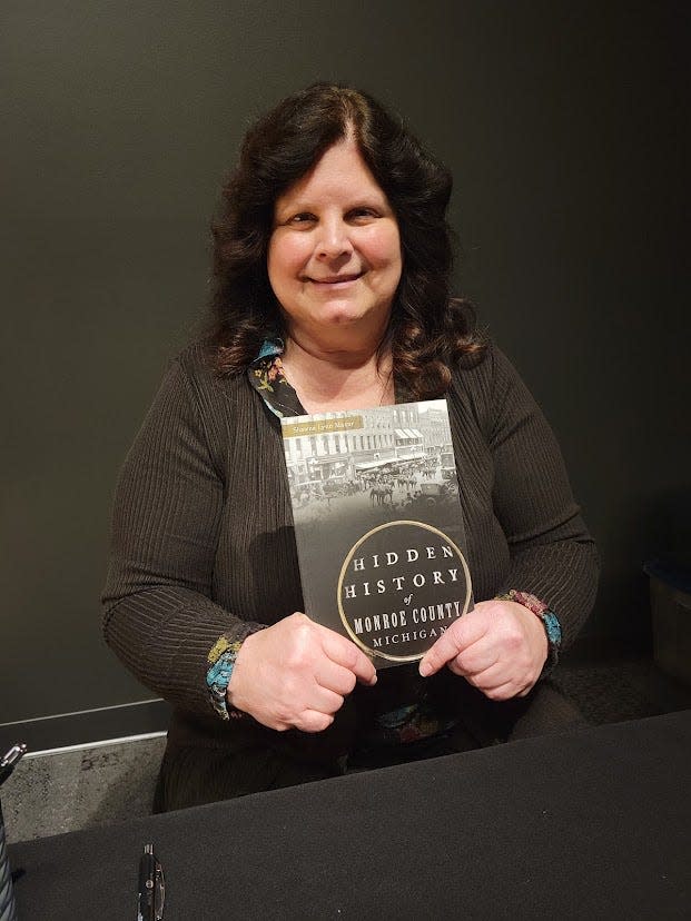 Shawna Mazur's book, “The Hidden History of Monroe County Michigan,” was released on Oct. 31.