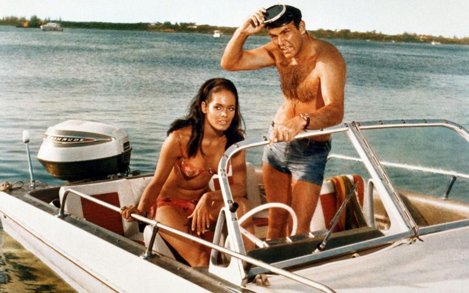 Sean Connery and Martine Beswick in Thunderball (1965) - mptv images