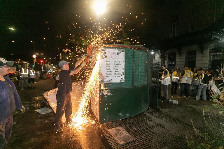 El operativo de la semana pasada en Retiro