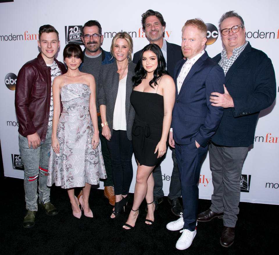 The cast of "Modern Family." 