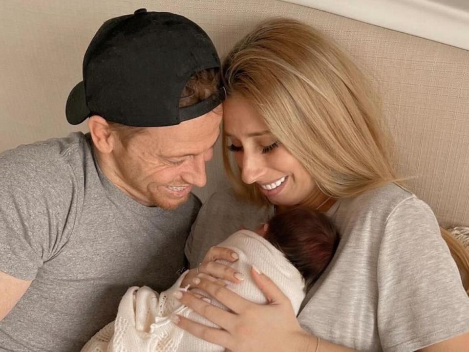 Stacey Solomon and Joe Swash welcome their newborn daughter (Instagram/Stacey Solomon)