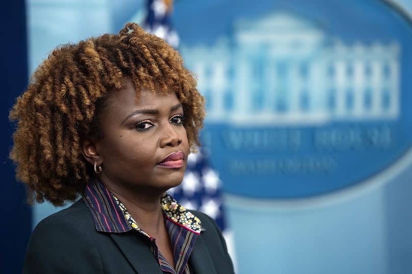 White House press secretary Karine Jean-Pierre