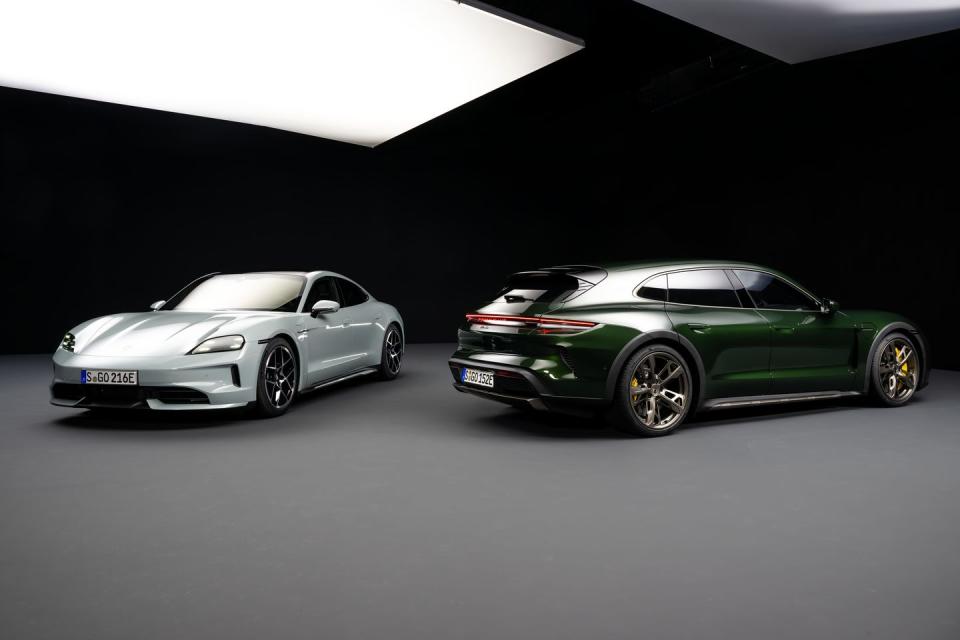 2025 porsche taycan studio images