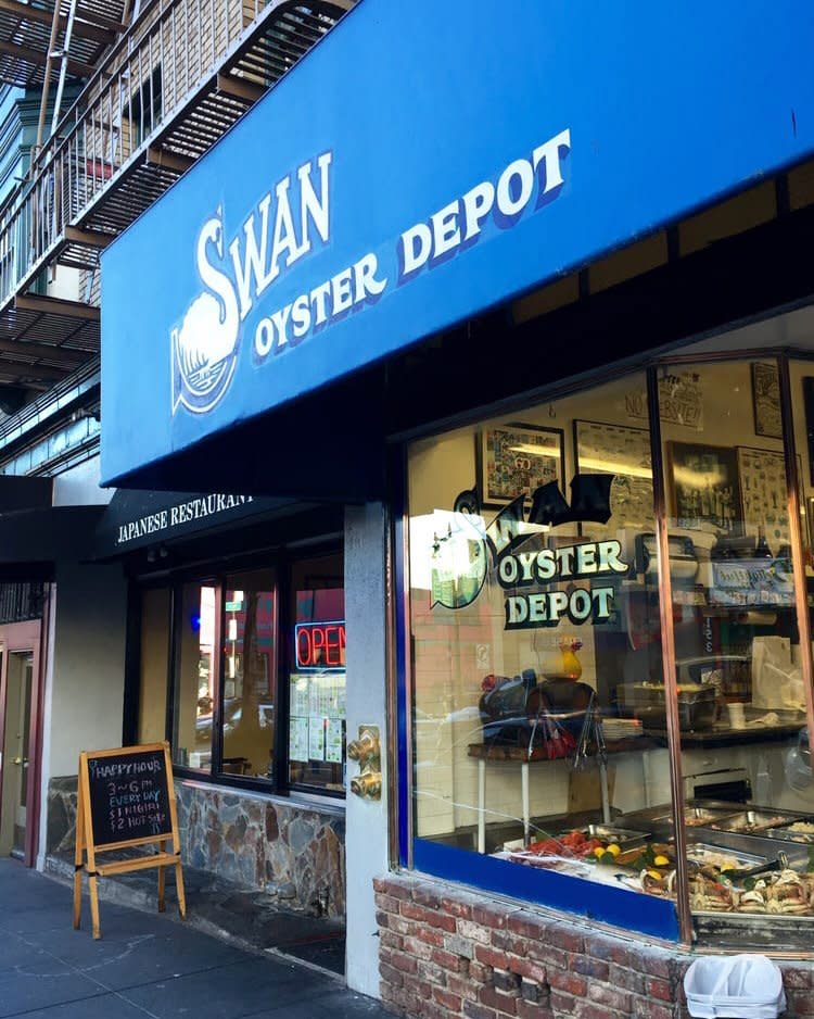 Swan Oyster Depot in San Francisco