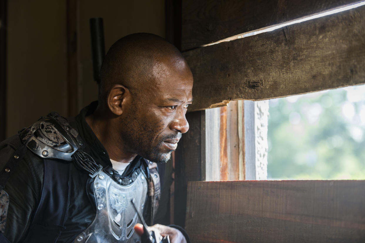 Lennie James as Morgan Jones in <em>The Walking Dead</em>. (Photo: Gene Page/AMC)