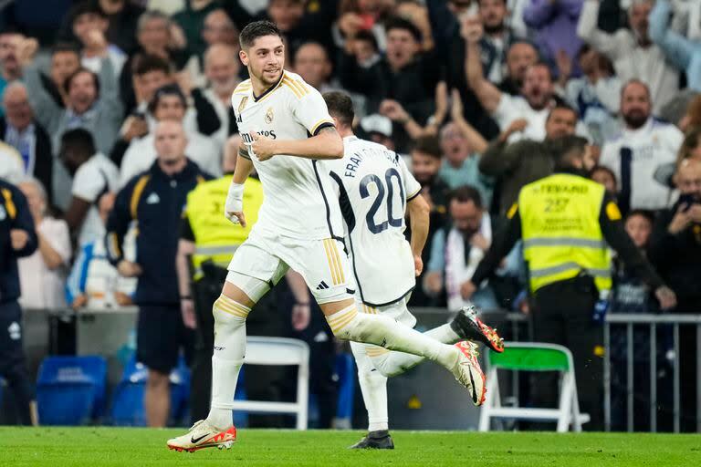 El uruguayo Federico Valverde se convirtió en una pieza clave de Carlo Ancelotti en Real Madrid