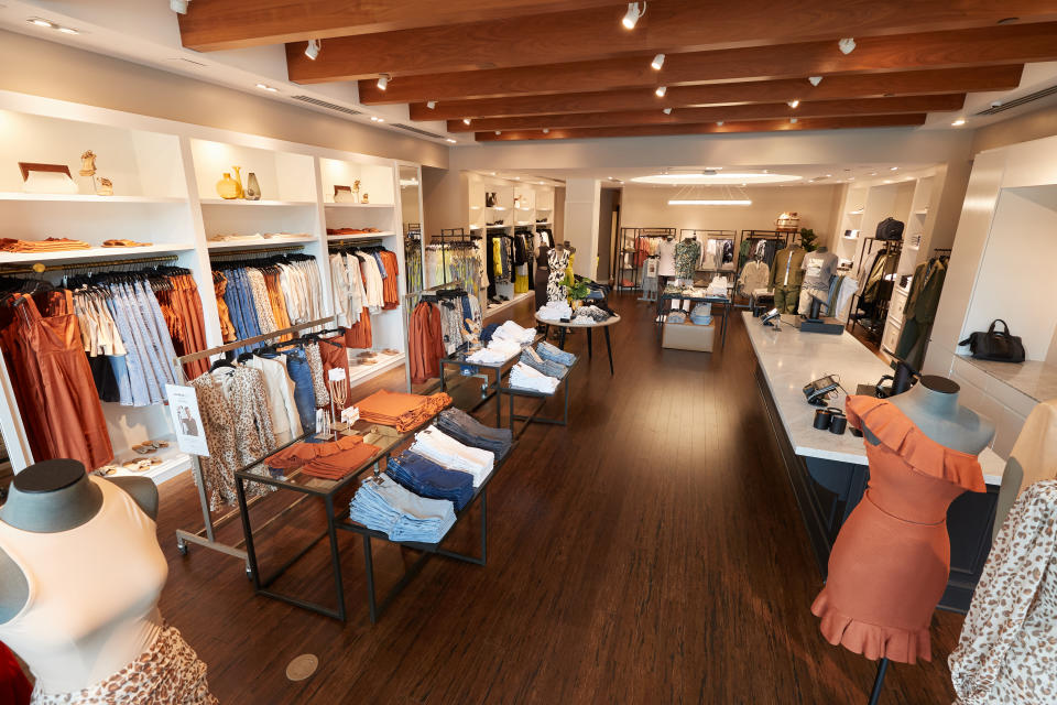 Inside the Express Edit store in Southlake Town Square, just outside of Dallas. - Credit: Courtesy Photo