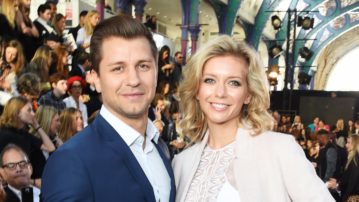 Rachel Riley and husband Pasha Kovalev