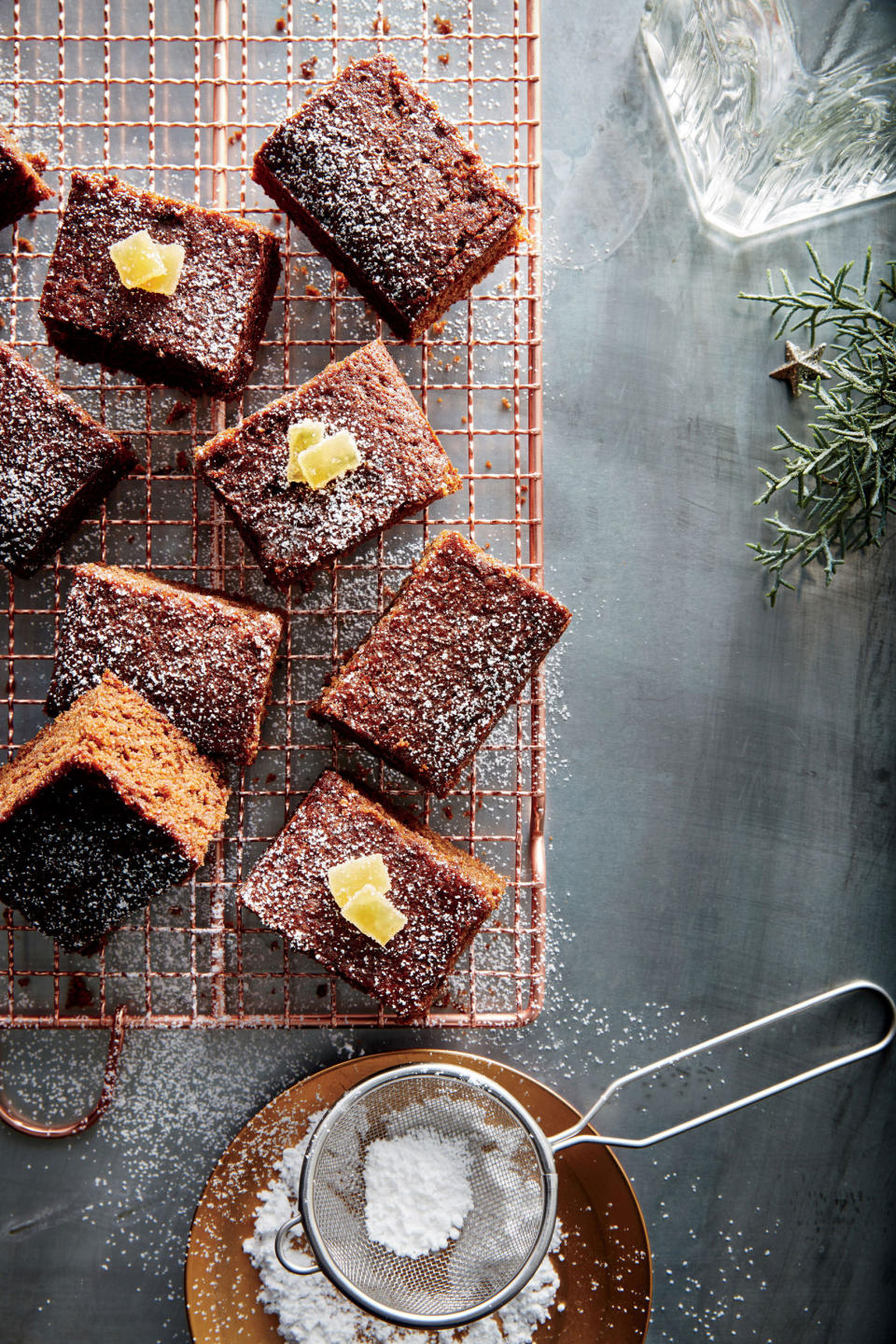 Fresh Gingerbread Squares