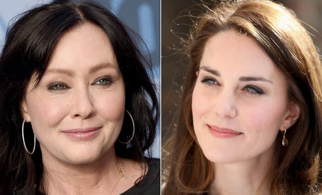 Shannen Doherty, who has lived with cancer for years, praised Kate Middleton for her 