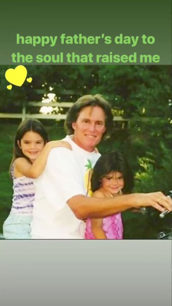 Kendall and Kylie Jenner Wish Caitlyn Happy Father's Day