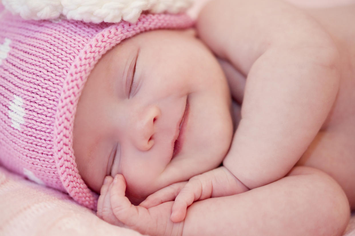 Baby Sabrina wasn't bothered her name has plummeted in popularity [Photo: Getty]