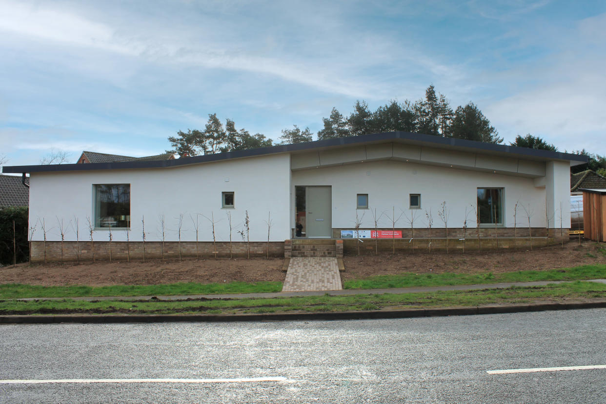 The CobBauge house in Fakenham, Norfolk. (Hudson Architects / SWNS)