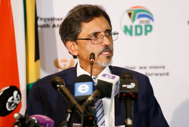 South African trade minister Ebrahim Patel met with Ambassador Tai on Tuesday. South Africa and India lead a group of developing nations seeking an IP waiver for the COVID-19 vaccine. (Photo: Gallo Images.Getty Images)