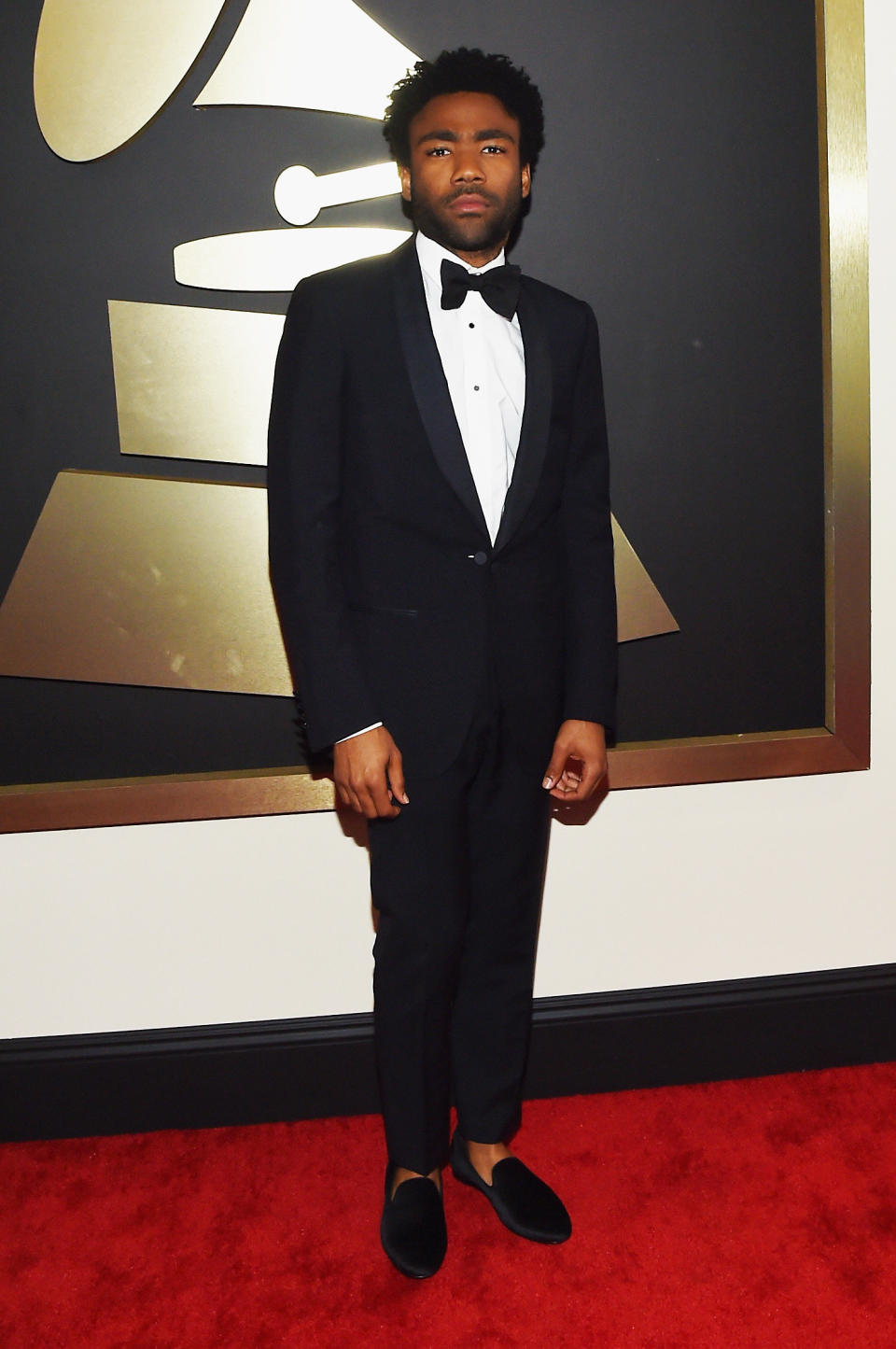 Donald Glover on the red carpet