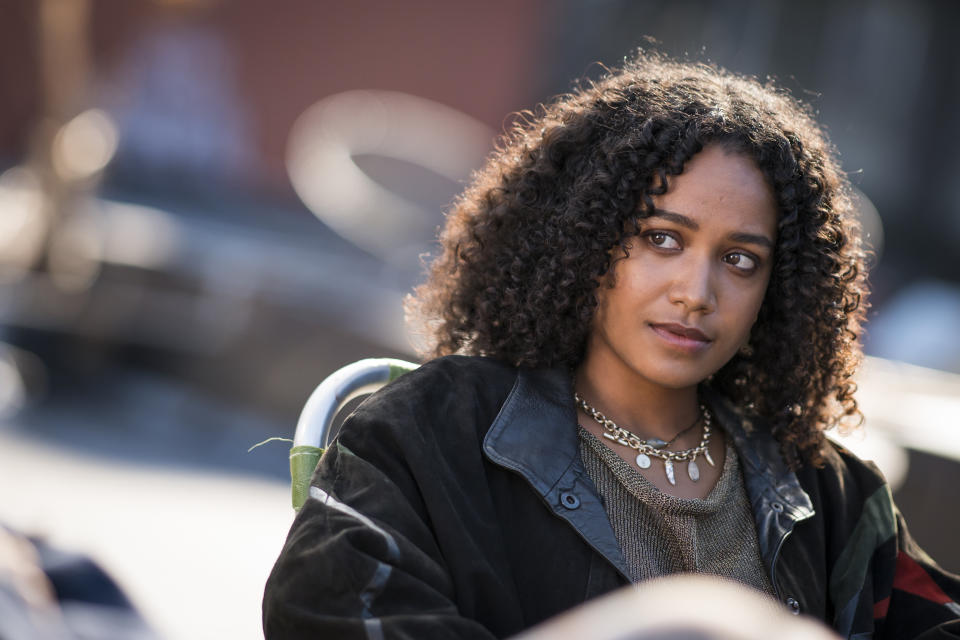 Ash, played by Morgana Van Peebles in Wilderness