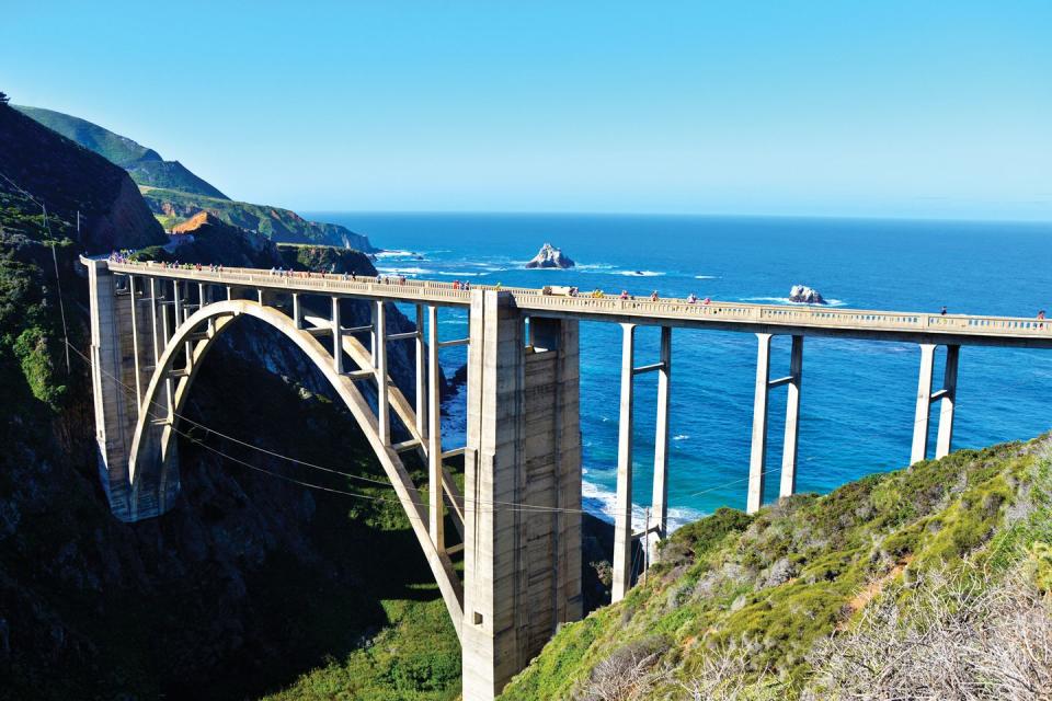 <p><strong>Where is it:</strong> Big Sur, California<br><strong>When is it:</strong> April 28, 2019</p><p><a class="link " href="http://www.bigsurmarathon.org/" rel="nofollow noopener" target="_blank" data-ylk="slk:Register;elm:context_link;itc:0;sec:content-canvas">Register</a></p><p>You’ve seen pictures of California’s famed coast. Often, that has to be seen swiftly from the view of your car. Big Sur offers the opportunity to take Highway 1 to Carmel on foot and enjoy the picturesque coastal landscape as well as a woman handing out strawberries around mile 23. “Everything you've ever heard about Big Sur is true. It's absolutely stunning,” said one BibRave reviewer. “You'll likely not find views like this anywhere else in the country in a marathon.”</p>