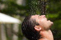 An icy shower does more than flush out lactic acid after the gym. Research in PLoS ONE finds that a 30-second freeze is all it takes to activate your body’s brown fat—which, when fired up, melts as much as an extra 400 calories in bed. Make sure you stick your head under the faucet: More brown fat is stored in the back of your neck and shoulders.