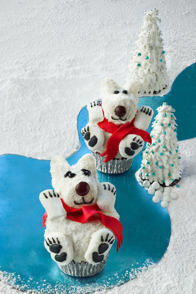 Polar Bear Cupcakes