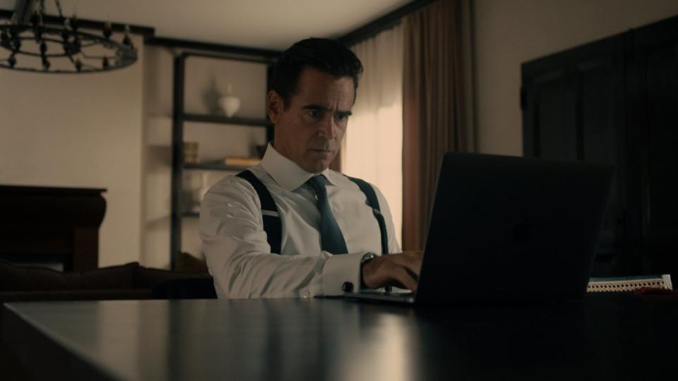 Sugar (Colin Farrell) is probing the case of a Hollywood bigwig’s missing granddaughter. Courtesy of Apple