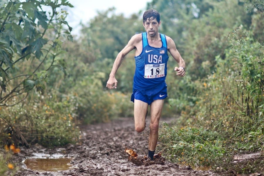 Austinite David Fuentes will compete in the Olympic marathon trials Feb. 2, 2024 in Orlando, Florida. (Courtesy: David Fuentes)