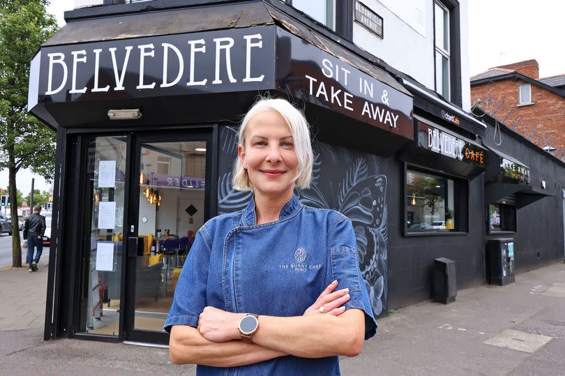 Annemarie Little, owner of Belvedere Café Restaurant in East Belfast
