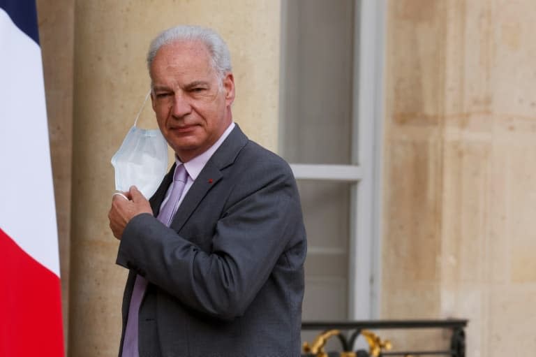 Alain Griset le 29 avril 2021 à Paris - Ludovic MARIN © 2019 AFP