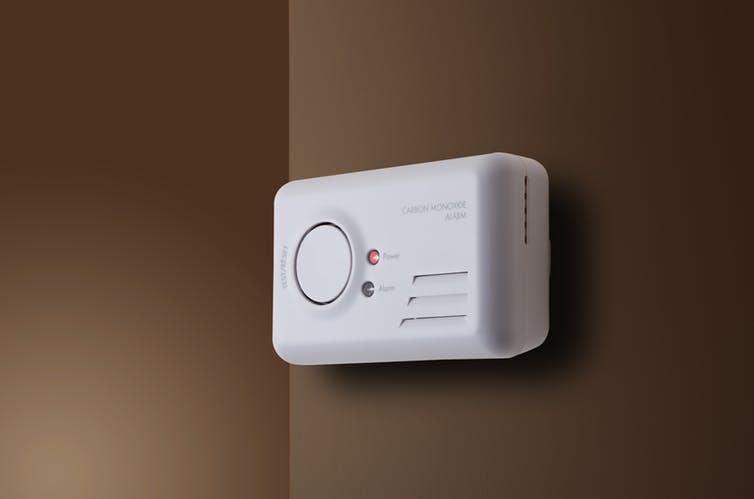 <span class="caption">Not enough houses are fitted with carbon monoxide alarms.</span> <span class="attribution"><a class="link " href="https://www.shutterstock.com/image-photo/carbon-monoxide-alarm-mounted-interior-wall-498076648?src=Fukg4QIpQZd7wTVqbVDfWg-1-2" rel="nofollow noopener" target="_blank" data-ylk="slk:Abimages/Shutterstock;elm:context_link;itc:0;sec:content-canvas">Abimages/Shutterstock</a></span>