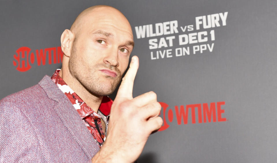 Lineal heavyweight champion Tyson Fury will not take an immediate rematch with WBC champion Deontay Wilder. (Getty Images)