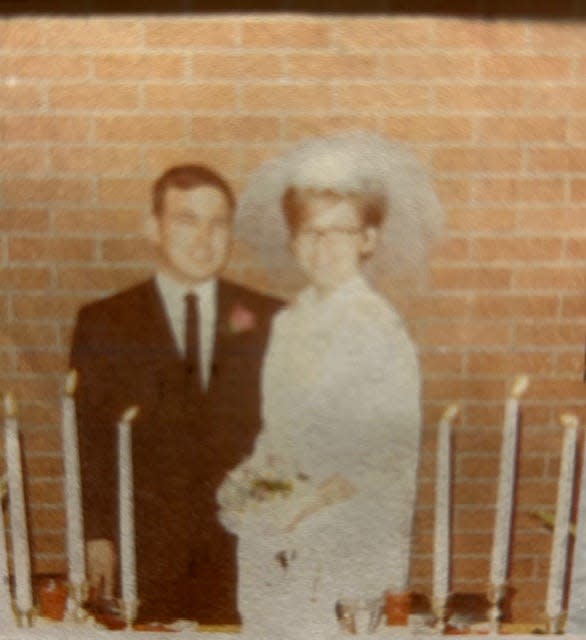 The couple in 1970