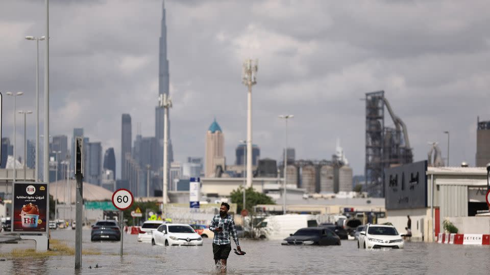 The UAE experienced its worst deluge in 75 years. - Amr Alfiky/Reuters