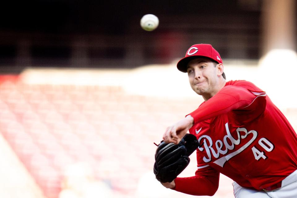 Nick Lodolo pitched into the sixth inning and ended up going five-plus innings, allowing three runs on six hits and three walks while striking out four.