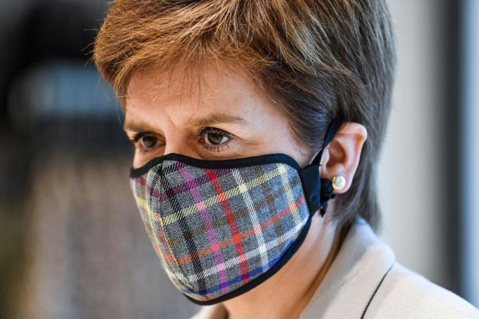 Nicola Sturgeon said she was ‘pretty furious’.