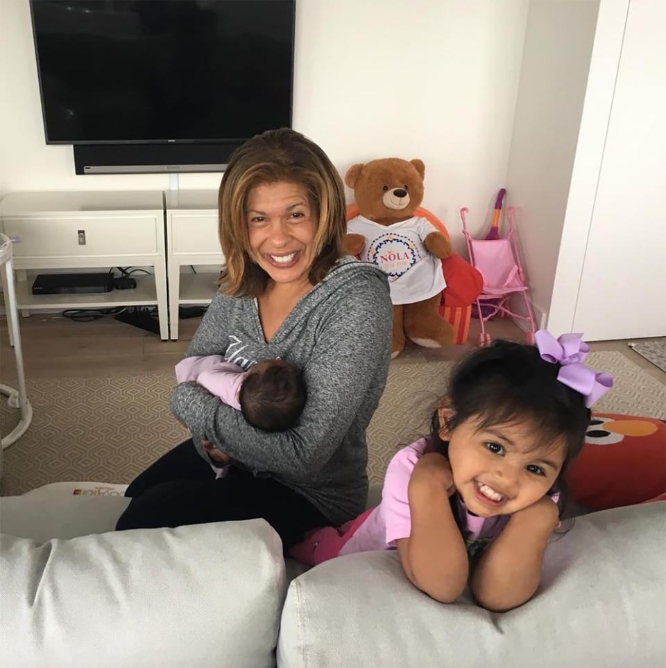 Hoda Kotb with daughters Hope and Haley | Hoda Kotb/Instagram