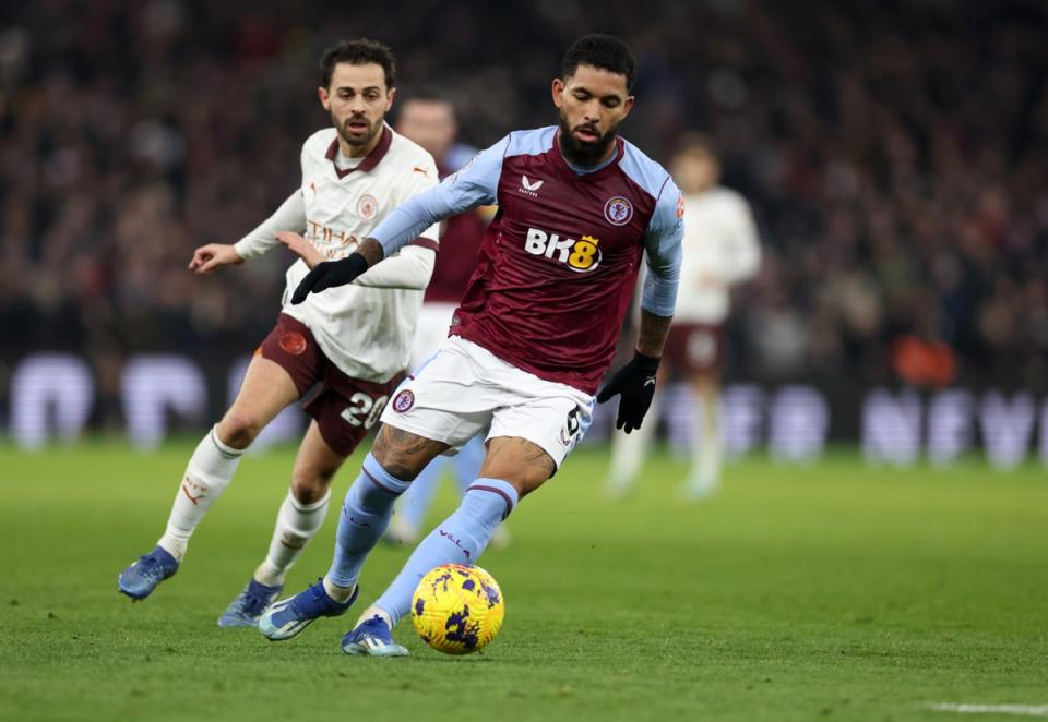 Douglas Luiz has been a valuable player for Villa (Getty)