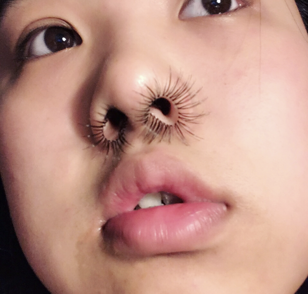 Would you try nose hair extensions? [Photo: gret_chen_chen /Instagram]