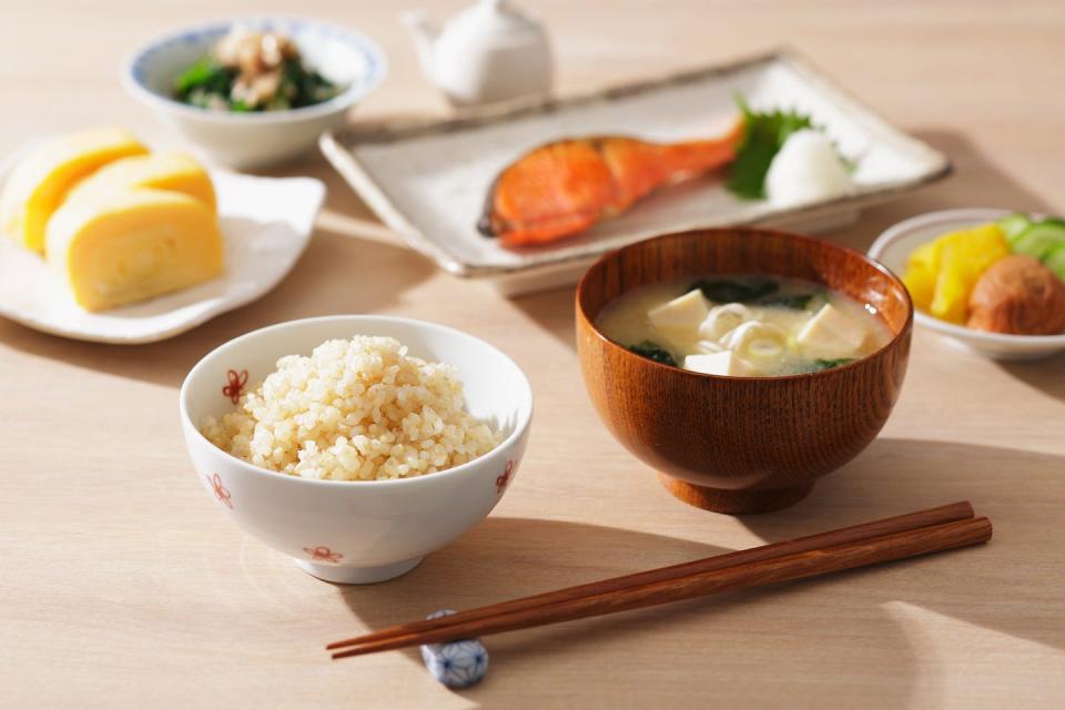 japanese style breakfast