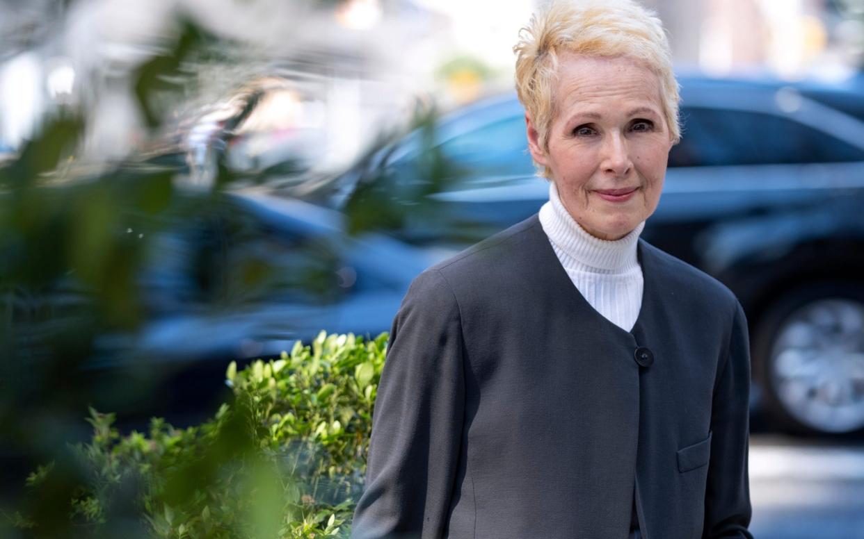 E Jean Carroll, a New York-based advice columnist, claims Donald Trump sexually assaulted her in a dressing room - FR61802 AP