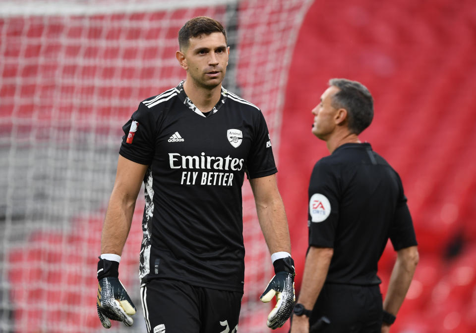 "Duibu" Martínez fue clave en la FA Cup que ganó el Arsenal en 2020. (Foto: Stuart MacFarlane/Arsenal FC via Getty Images)