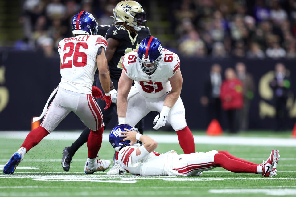 Giants had a -51 sack margin in 2023, the worst in over two decades