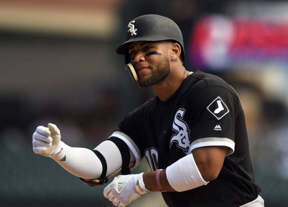 Yoan Moncada (pictured) is among the prospects the White Sox hope will lead them back to the promised land. (AP)