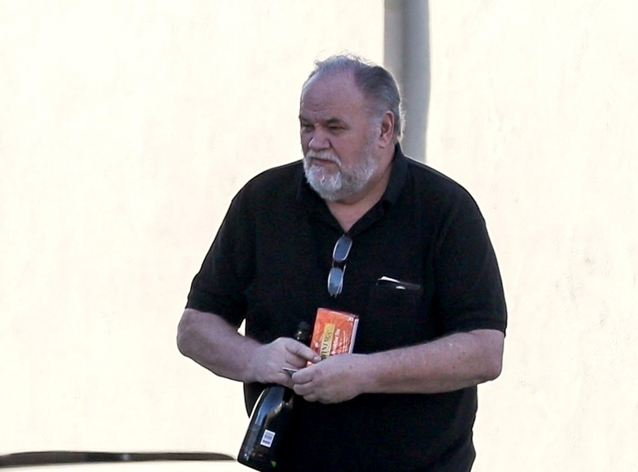 Thomas Markle was accidentally included in the palace’s “Order of Service” ahead of the royal wedding. (Photo: BACKGRID)