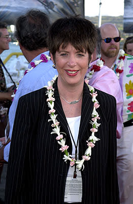 Diane Warren aboard the USS John C. Stennis at the Honolulu, Hawaii premiere of Touchstone Pictures' Pearl Harbor