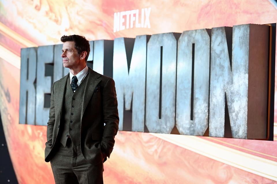 Zack Snyder at the London premiere of "Rebel Moon."