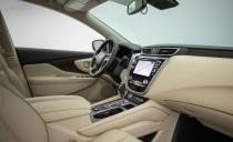 <p>We would have welcomed some changes to the Murano's numb steering, which broadcasts precious little information from the road to the driver's hands, and the brake pedal is less firm than we'd like.</p>