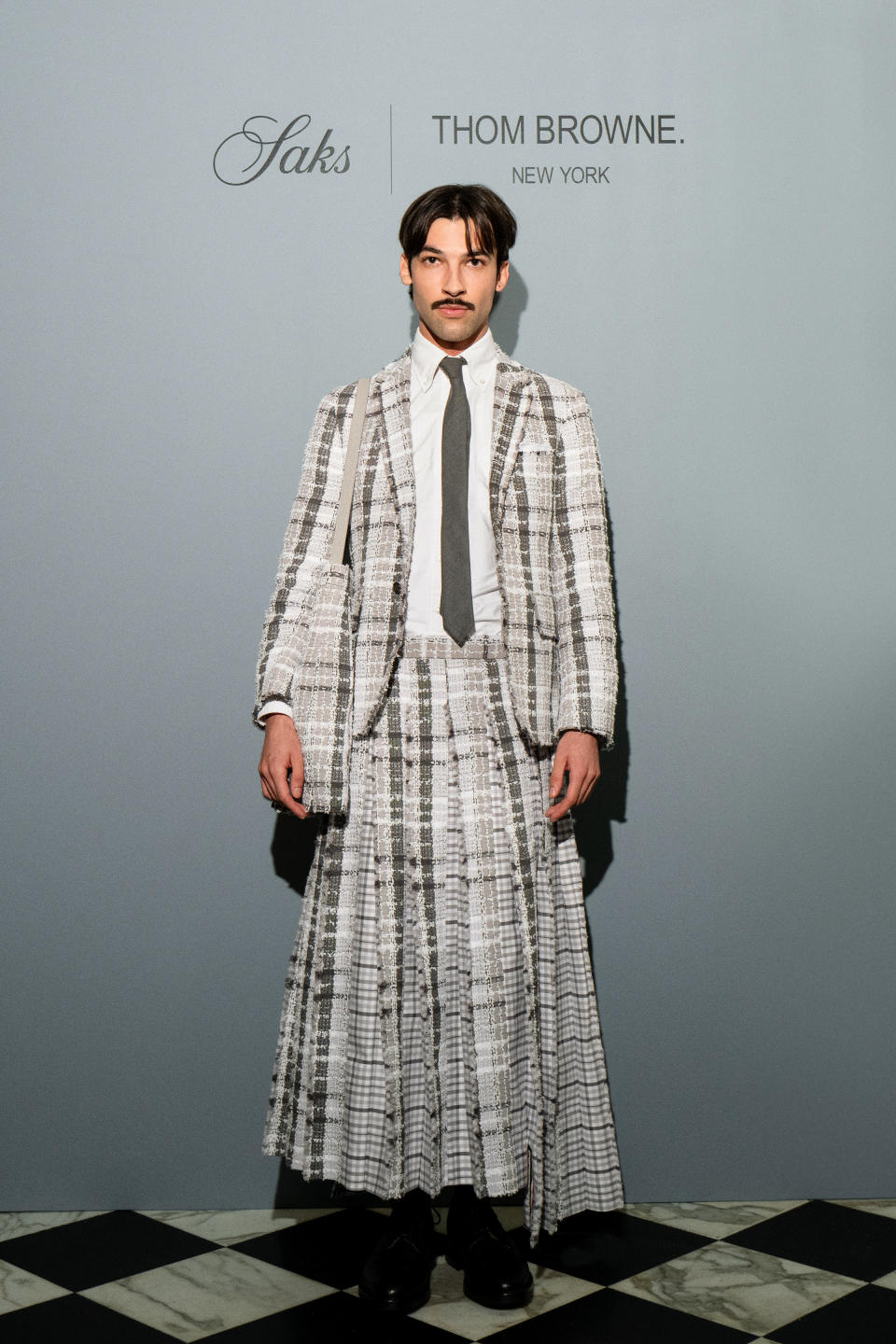 Leo Reilly - Saks and Thom Browne Capsule Collection Launch - Mr. Chow - Beverly Hills