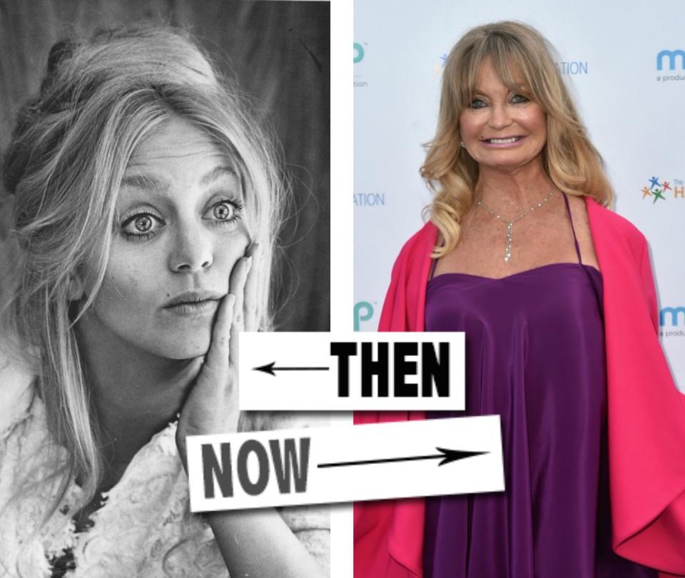 Goldie Hawn fue una verdadera reina de la belleza en los años 80. Cuesta creer que hoy tenga 70 años, pero es cierto. 